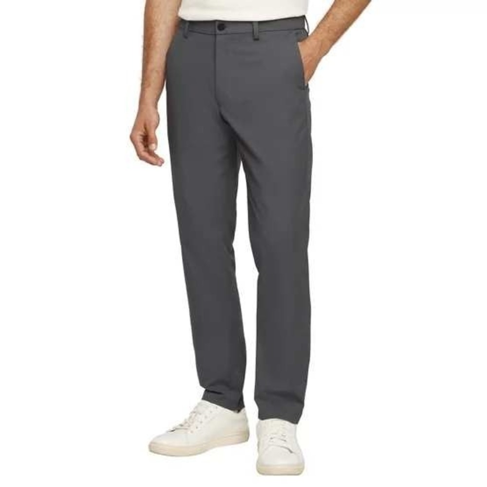 BANANA REPUBLIC Commuter Flex Pants 40x30 Gray Travel Tech Performance‎ Work NWT